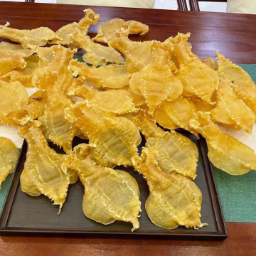 魚膠本港刺花赤嘴母魚膠足干A貨海味花膠干貨批發 湛江赤嘴膠代發